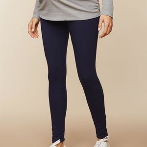 Motherhood Maternity Secret Belly Navy Leggings